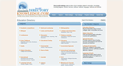 Desktop Screenshot of directoryknowledge.com